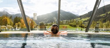 Thermal World Entspannen im Thermalwasser mit Panoramablick | © SalzburgerLand Tourismus/Marktl