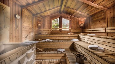 Hotel Palace Sauna im Landhausstil | © Hotel Palace 