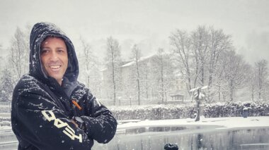 Eisbaden mit Christian Redl | © Alpentherme Gastein