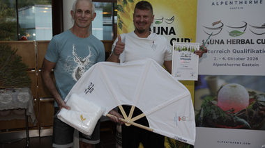 Herbal Cup Austria Platz 3: Lukas Barani | © Alpentherme Gastein/Willi Szedlarik