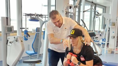ÖSV-Athleten trainieren fürs Comeback | © Alpentherme Gastein